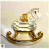 Image 1 : VINTAGE SWAROVSKI ROCKING HORSE - STAMPED