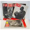 Image 1 : LOT OF NINE 1940'S LIFE MAGAZINES