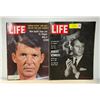 Image 1 : LOT OF TWO 1960'S LIFE MAGAZINES