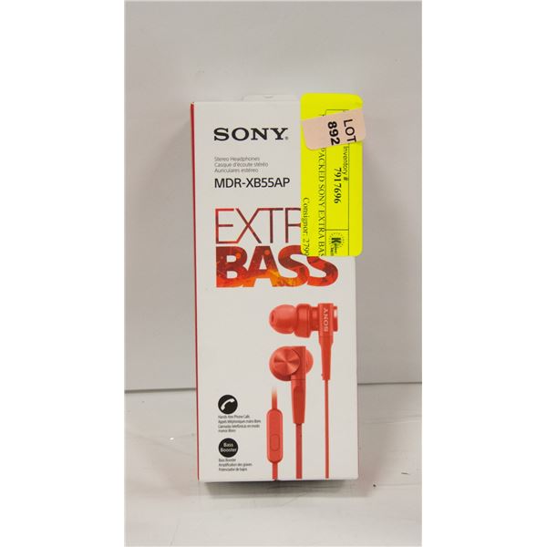 NEW REPACKED SONY EXTRA BASS