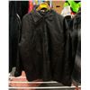 Image 1 : BLACK PELLE CUIR LEATHER MEN'S WINTER JACKET XL