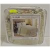 Image 1 : BETTER TRENDS TUFTED CHENILLE BEDSPREAD SET