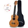 Image 1 : NEW POMAIKAI 23" UKELELE WITH SOFT SHELL CASE