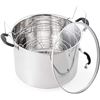 Image 1 : NEW LARGE 21.5QT STAINLESS STEEL CANNER