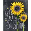 Image 1 : " YOU ARE MY SUN SHINE " PAINT BY NUMBERS KIT