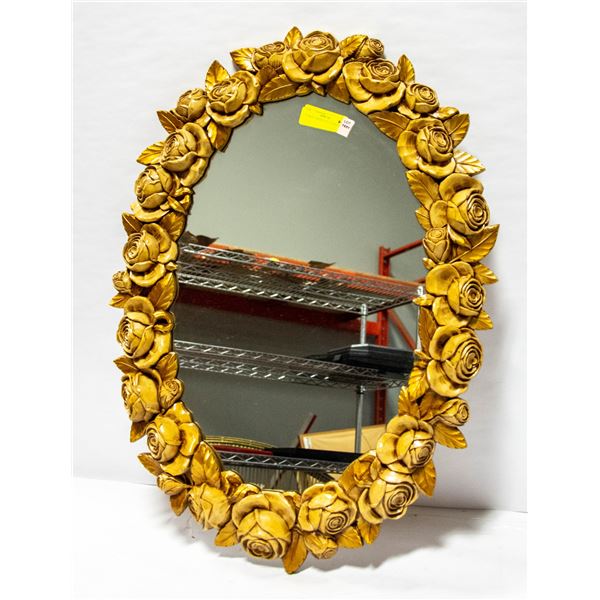 FLORAL CARVED STYLE MIRROR