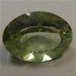 11.12 CTS OVAL SHAPED GREEN ENVY TOPAZ 16x12 MM 