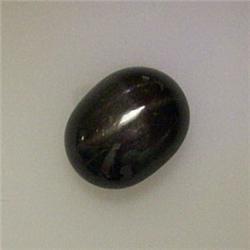 1.56 CTS OVAL BLACK STAR SAPPHIRE 7x5 MM