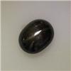 Image 1 : 1.56 CTS OVAL BLACK STAR SAPPHIRE 7x5 MM