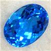 Image 1 : 49 CTS CHECKER BOARD OVAL TOPAZ 25x18 MM