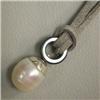 Image 1 : S. SILVER 13 MM SOUTH SEA PEARL AND HEMATITE UNISEX PENDANT