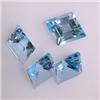 Image 1 : 8.80 CTS LOT OF 4 RHOMBOID SHAPED TOPAZ 11x8 MM
