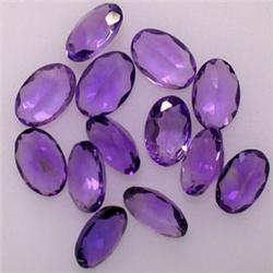 5 CTS LOT OF OVAL AMETHYST 6X4 MM