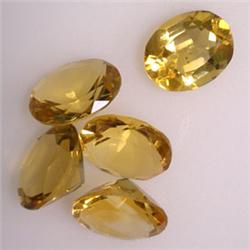 10.40 CTS LOT OF OVAL CITRINE 10x8 MM