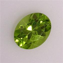 1.70 CTS OVAL PERIDOT 9x7 MM