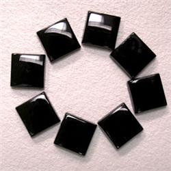 9.50 CTS LOT OF SQUARE ONYX SLABS 8x8 MM