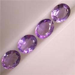 8.80 CTS LOT OF OVAL AMETHYST 10x8 MM
