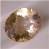 Image 1 : 3.54 CTS OVAL CUSHION CUT CITRINE 12x10 MM
