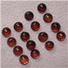 Image 1 : 6.80 CTS LOT OF ROUND GARNET CABOCHON 4 MM