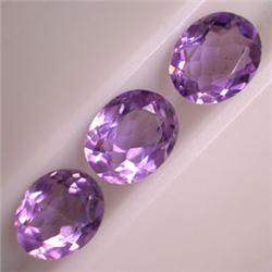 9.50 CTS LOT OF OVAL AMETHYST 10x8 MM