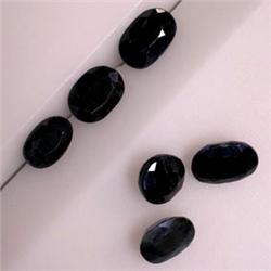 5.30 CTS LOT OF DARK BLUE  SAPPHIRES