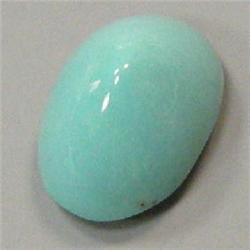 7.30 CTS OVAL PERSIAN TURQUOISE CABOCHON 14x10 MM