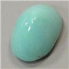 Image 1 : 7.30 CTS OVAL PERSIAN TURQUOISE CABOCHON 14x10 MM