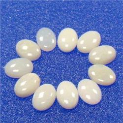 4.80 CTS LOT OF OVAL OPAL CABOCHON 7x5 MM