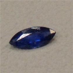 0.48 CTS MARQUISE SHAPED SAPPHIRE 8x3 MM