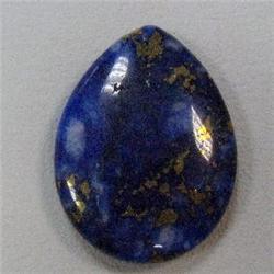 75+ CTS LAPIS LAZULI TEAR DROP - 40x30 MM - TOP DRILLED