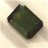 Image 1 : 1.10 CTS EMERALD CUT GREEN TOURMALINE 7x5 MM