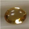 Image 1 : 2.40 CTS CITRINE FACETED CABOCHON 9x7 MM