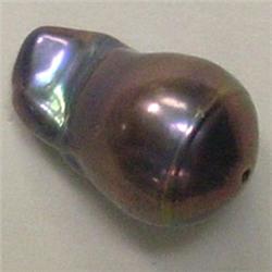 17x11 MM BLACK TAHITIAN PEARL - FULL DRILLED