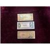 Image 1 : JAMAICA 2 DOLLAR BANKNOTE, BOLIVIA 1 PESO BANKNOTE, AND DOMINICAN REPUBLIC 1 PESO ORO BANKNOTE