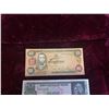 Image 2 : JAMAICA 2 DOLLAR BANKNOTE, BOLIVIA 1 PESO BANKNOTE, AND DOMINICAN REPUBLIC 1 PESO ORO BANKNOTE