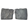 Image 1 : Archaic silver punch-marked coin - Bihar region, struck to Vimshatika standard, 4.73g.