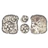 Image 1 : Ancient India: Archaic silver punch-marked coin, Gomti-Ghagra River Valley region, usually attribute