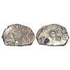 Image 1 : Ancient India: Archaic silver punch-marked coin - Middle Ganga Valley, Jais hoard type, usually attr