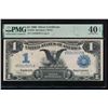 1899 $1 Black Eagle Silver Certificate PMG 40EPQ