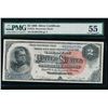 1886 $2 Silver Certificate PMG 55
