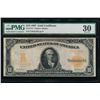 1907 $10 Gold Certificate PMG 30