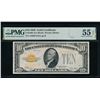 1928 $10 Gold Certificate PMG 55EPQ