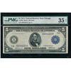 1914 $5 Chicago FRN PMG 35EPQ