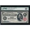 1891 $5 Silver Certificate PMG 30