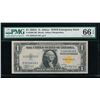 1935A $1 N Africa Silver Certificate PMG 66EPQ