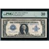 1923 $1 Silver Certificate PMG 30