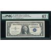 1957B $1 Silver Certificate PMG 67EPQ