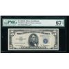 1953A $5 Silver Certificate PMG 67EPQ