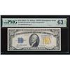 1934A $10 N Africa Silver Certificate PMG 63EPQ