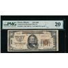 1929 $50 Peoria IL National PMG 20